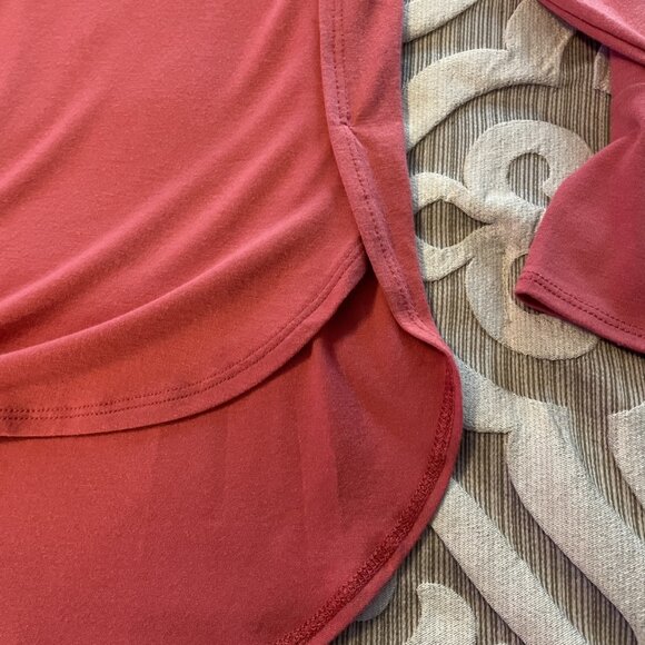 Girl's Old Navy Size Large (10/12) Long Sleeve Tunic Pink Crewneck EUC - Picture 5 of 6